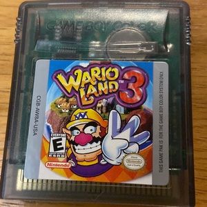 Vintage Game Boy Color Game